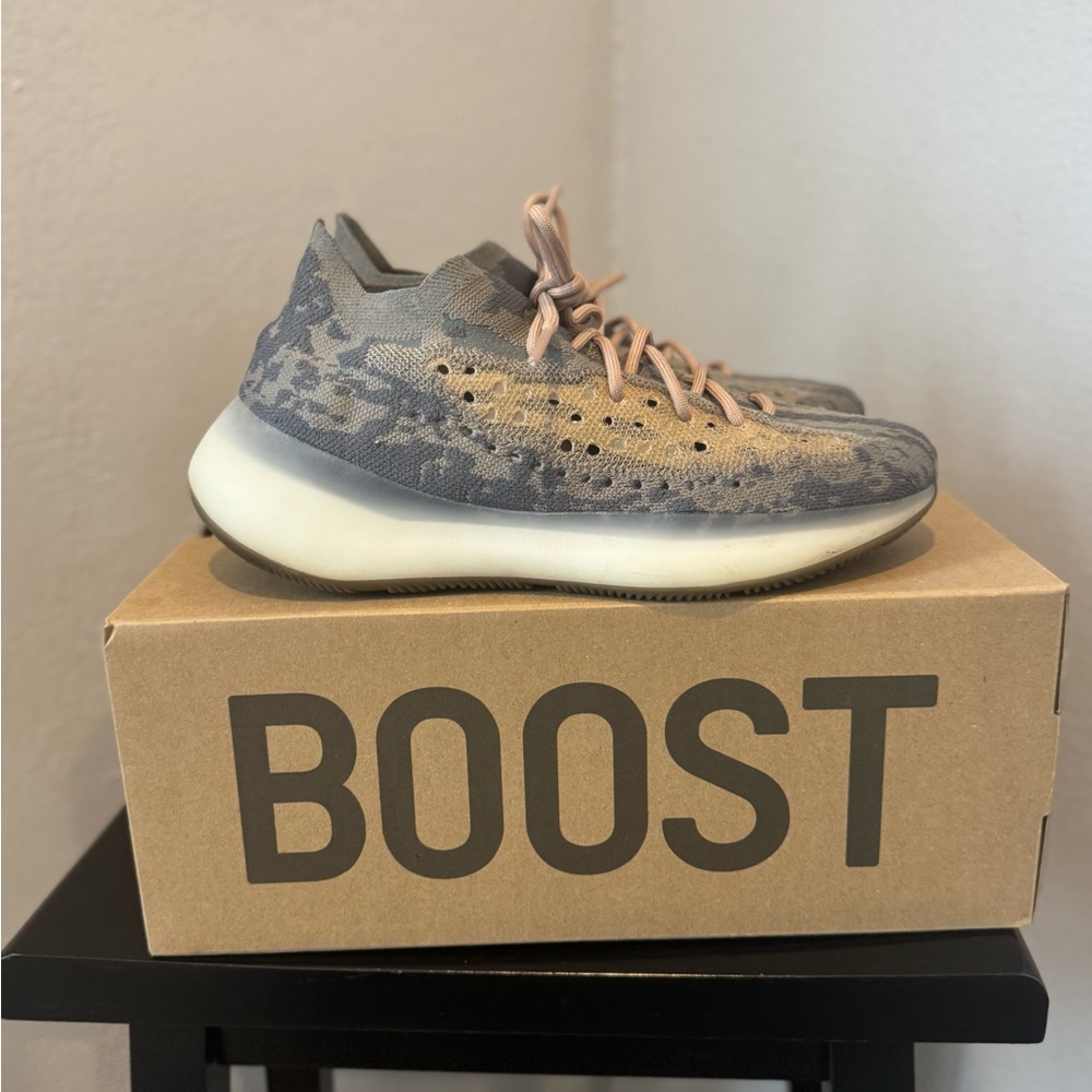 Adidas Yeezy Boost 380 in Gray and Cream